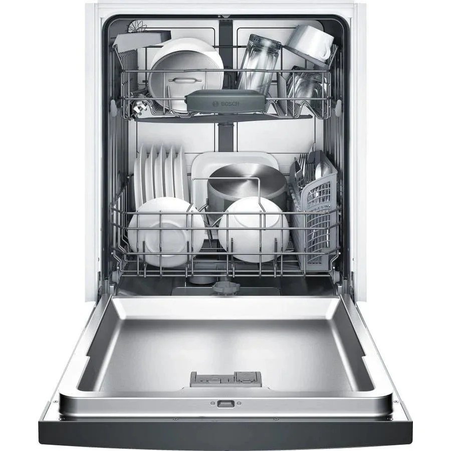 Bosch 100 Series PureDry 50-Decibel Front Control 24-in Built-In Dishwashers (Fingerprint-Resistant Stainless Steel) ENERGY STAR - Image 8