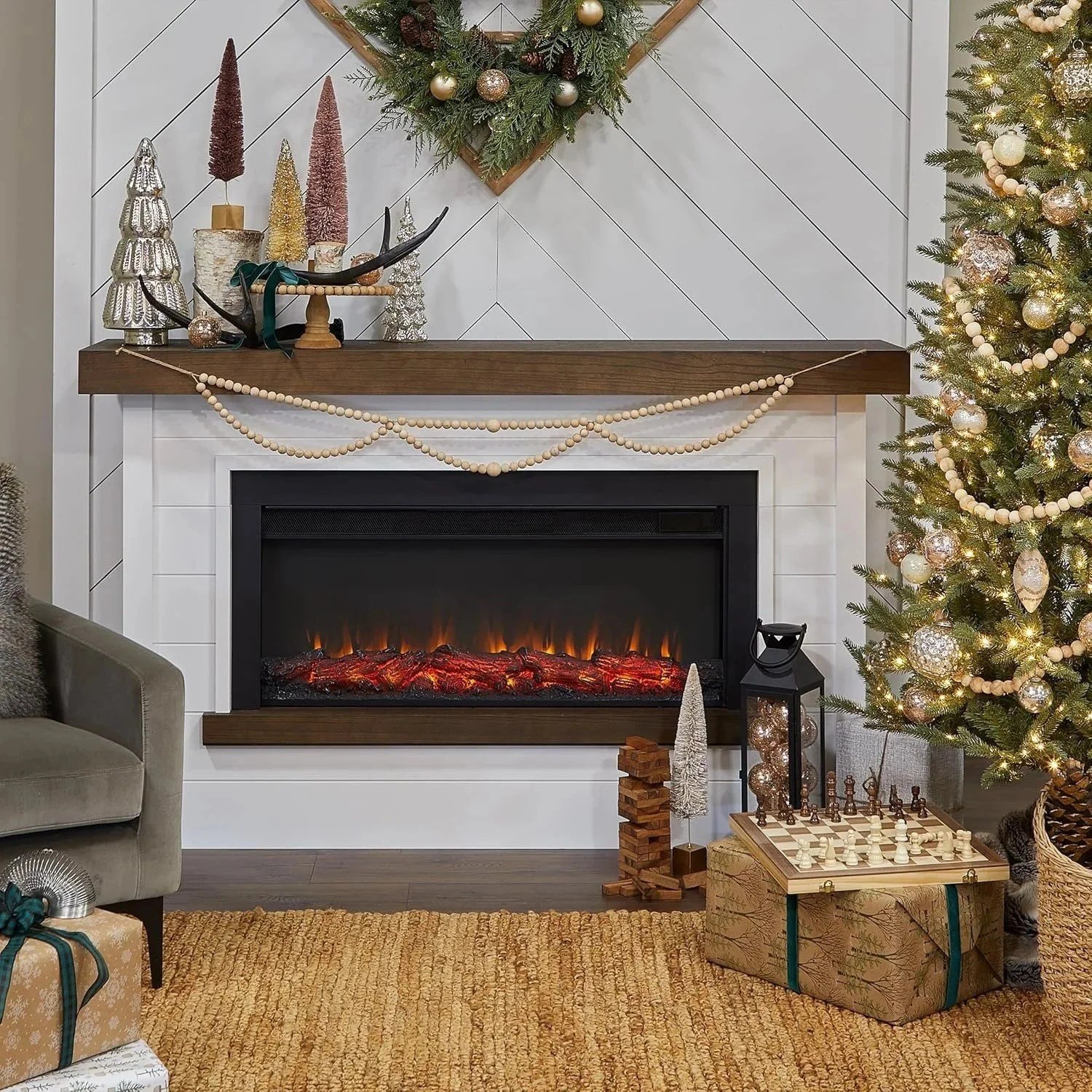 Real Flame Bernice Landscape Electric Fireplaces. - Image 5