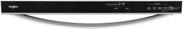 Whirlpool 24" Fingerprint Resistant Stainless Steels Built In Dishwashers - Image 5