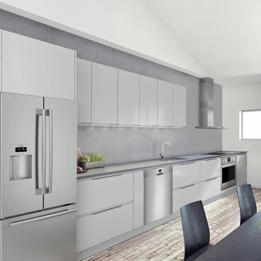 Bosch 100 Series PureDry 50-Decibel Front Control 24-in Built-In Dishwashers (Fingerprint-Resistant Stainless Steel) ENERGY STAR - Image 5