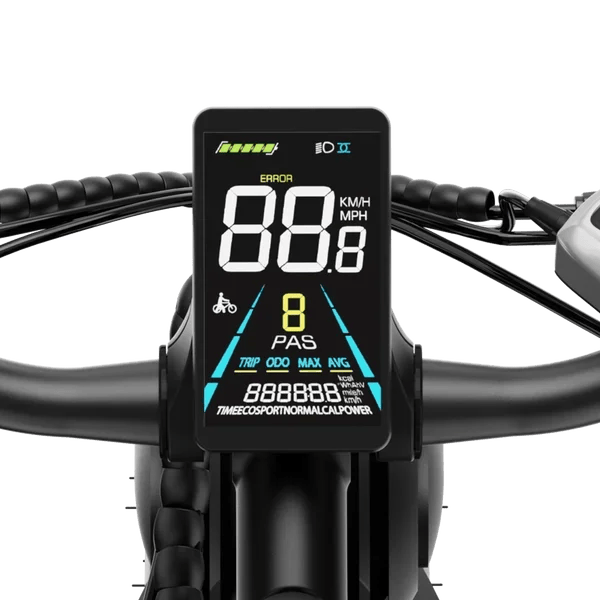Aipas M2 Xterrain Ebike Aipas-M2-black Baskets. - Image 4