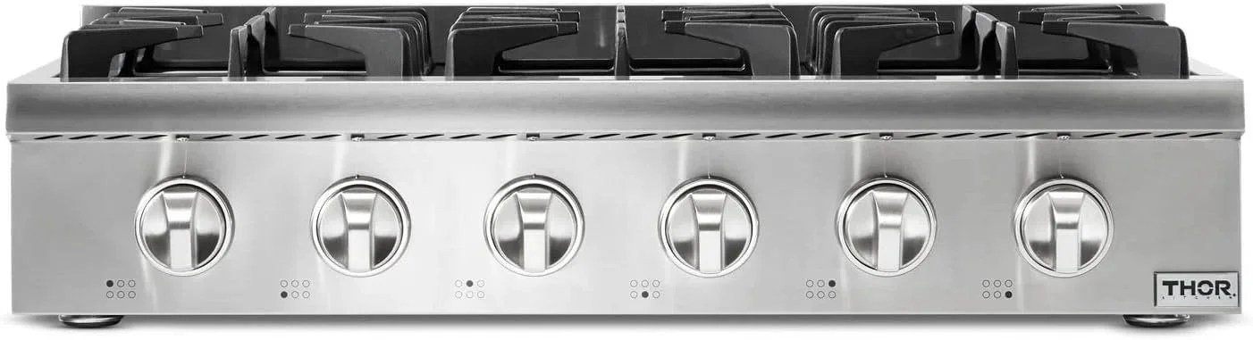 Thor Kitchen 36 Inch Gas Rangetops HRT3618U - Image 5