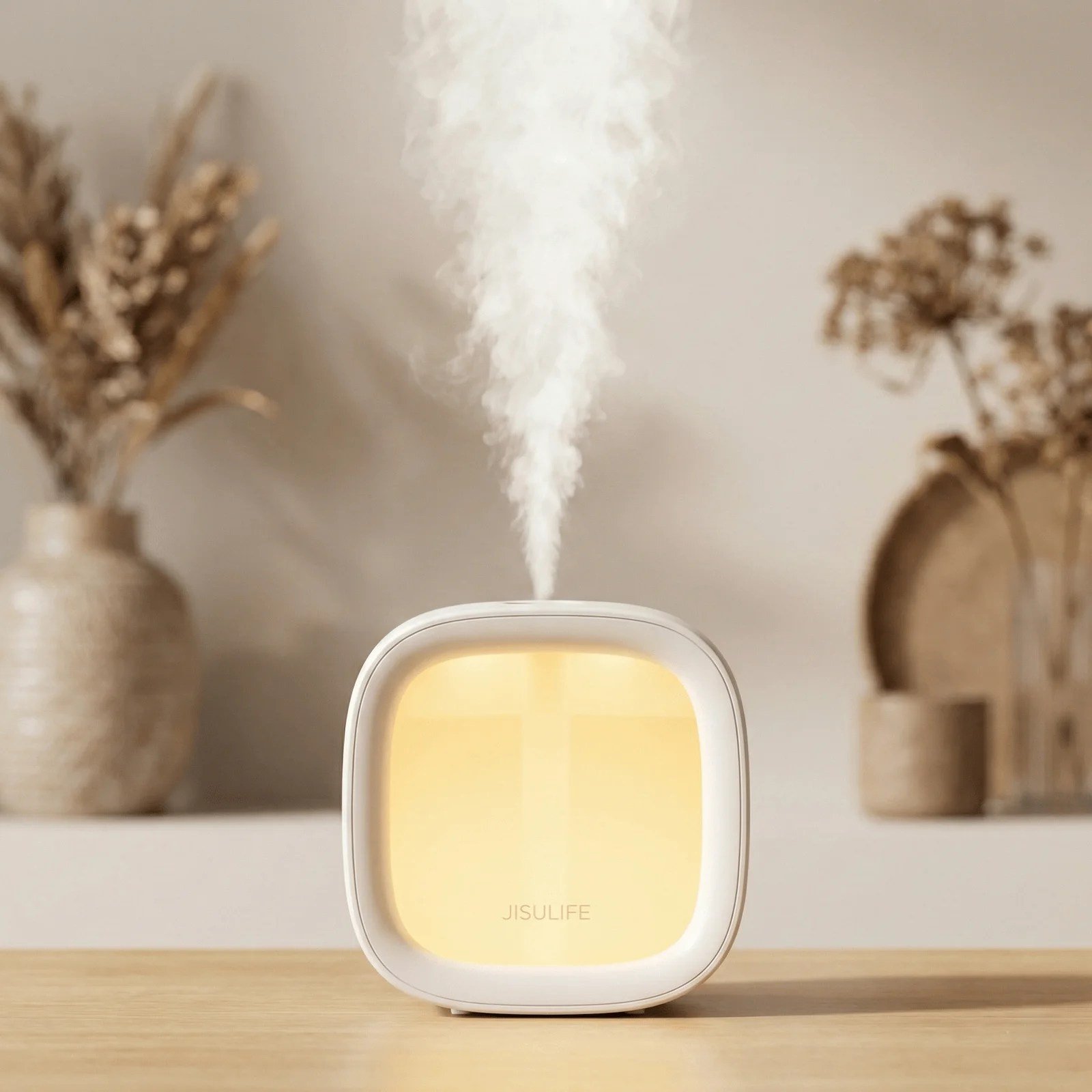 Cube Humidifier for Bedroom | Quiet USB Air Humidifier