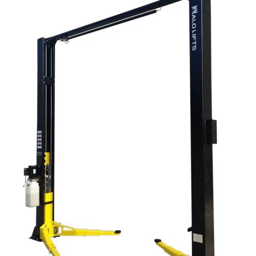 Halo Lifts Clear Floor 2 Post Car Lift