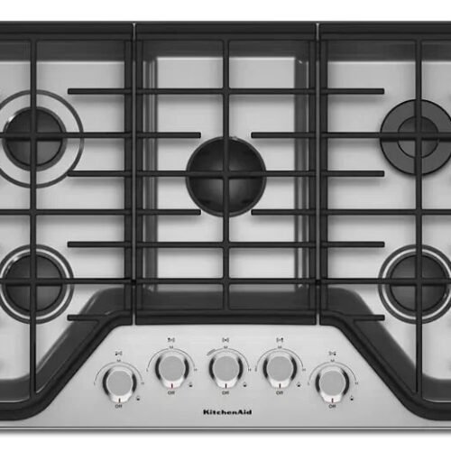 KitchenAid 30" 5-Burner Gas Cooktops KCGS350ESS