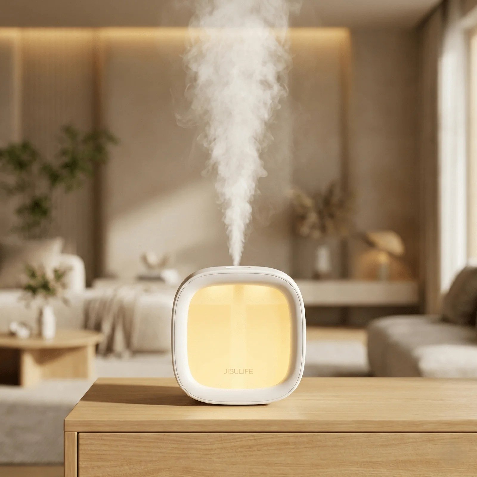 Cube Humidifier for Bedroom | Quiet USB Air Humidifier - Image 3