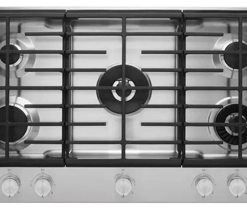 KitchenAid 36" 5-Burner Gas Cooktops with Griddle