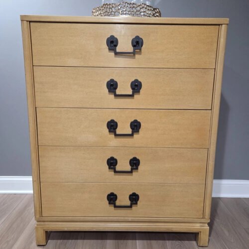1950s Vintage Highboy Dresser By Lindstrom Antique
