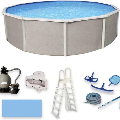Blue Wave Belize 15' Round Above Ground Pools