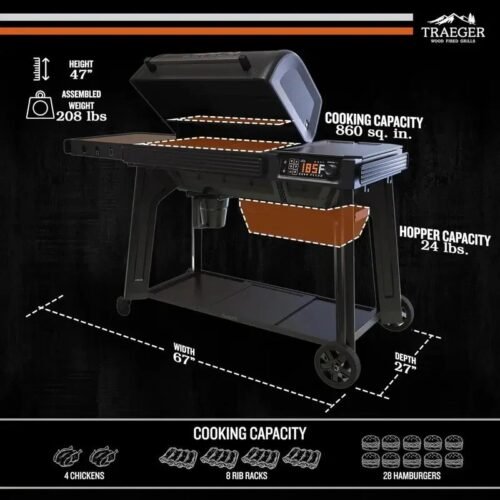 Traeger Woodridge Pro Pellet Grills