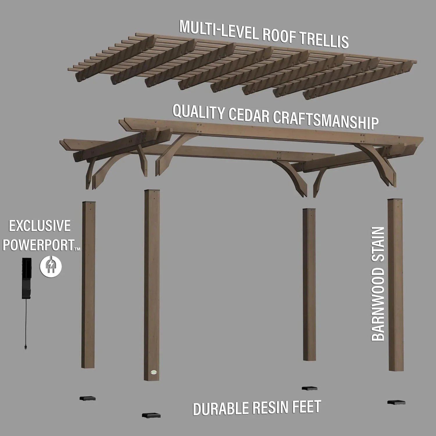 Backyard Discovery Somervilles Pergola - Image 3