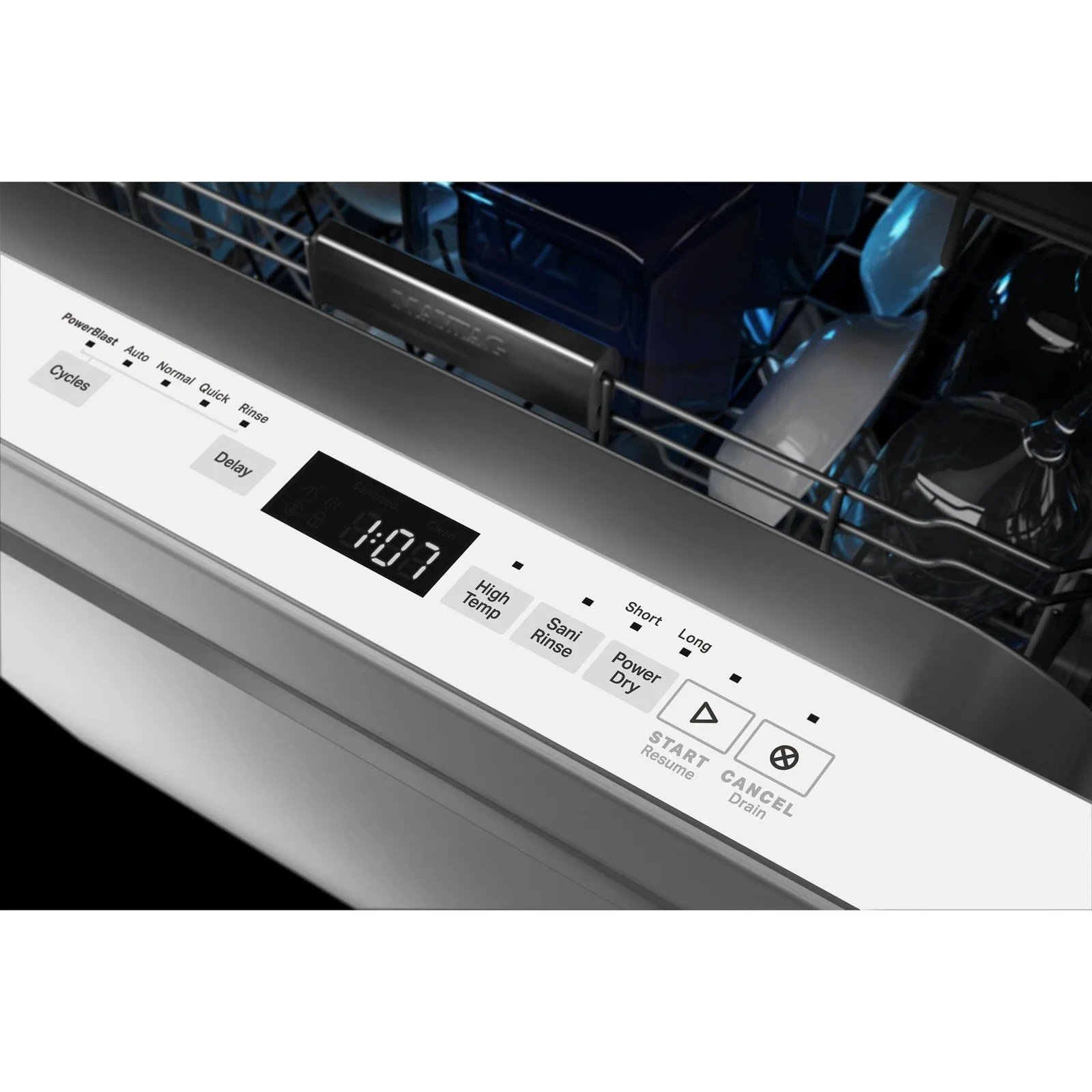 24" Top Control Dishwasher with Dual Power Filtration, PowerBlast® Cycle and 3rd Level Rack – 47 dBA - Image 14