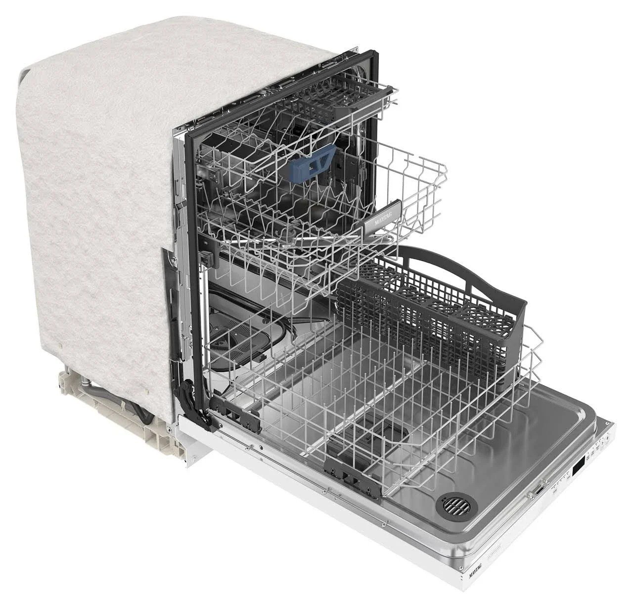 24" Top Control Dishwasher with Dual Power Filtration, PowerBlast® Cycle and 3rd Level Rack – 47 dBA - Image 9
