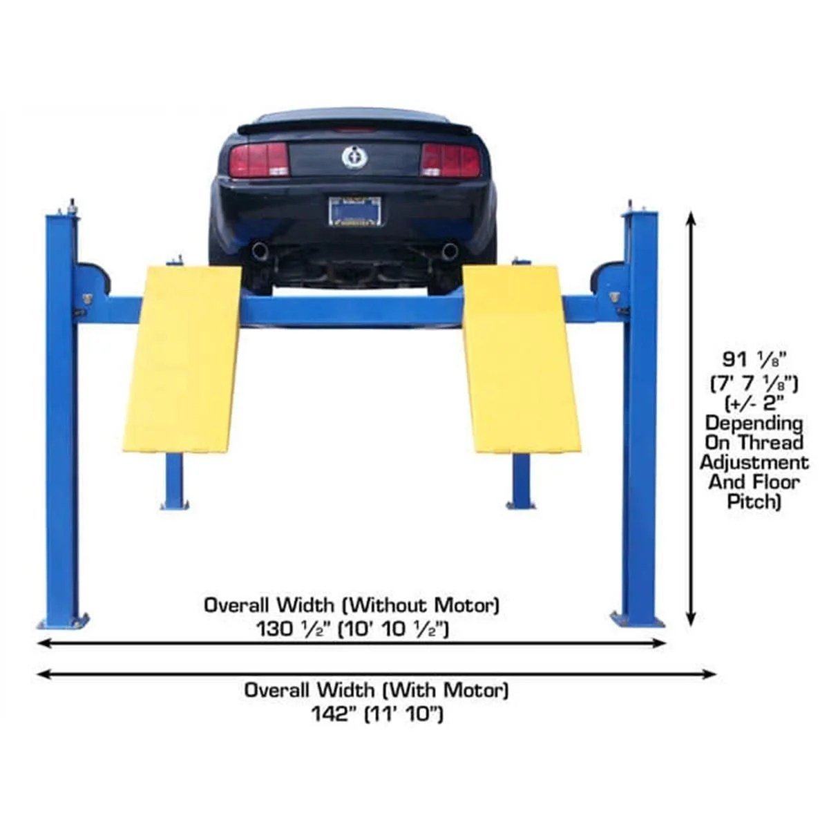 Atlas Automotive Equipment Atlas 414 4-Post Lift - Image 3