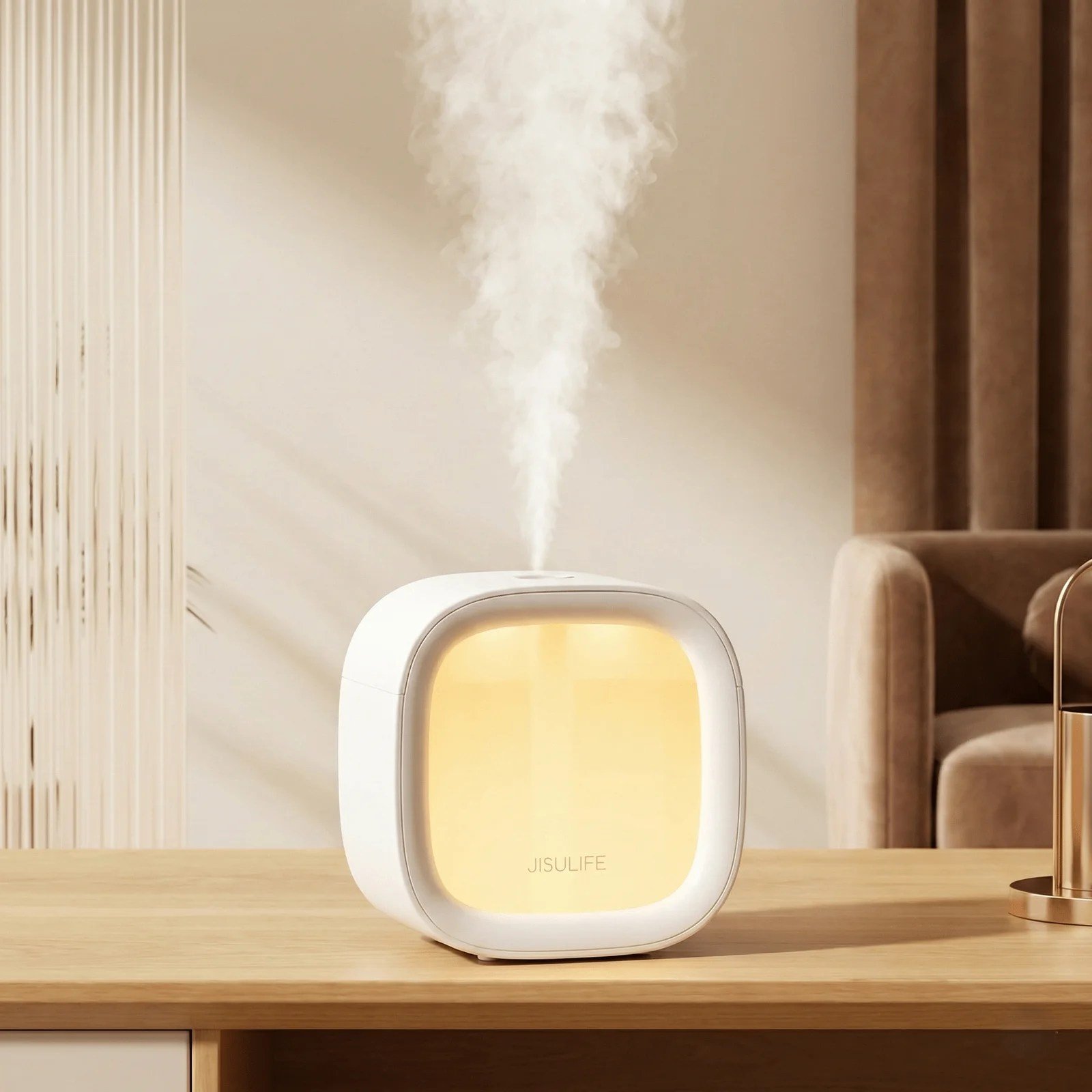 Cube Humidifier for Bedroom | Quiet USB Air Humidifier - Image 4