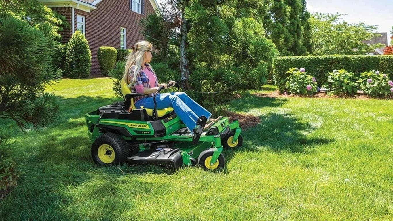 60V 42" Electric CrossoverZ Zero Turn Mower with (6) 8 Ah Batteries and (3) Dual Port Turbo Chargers - Image 2